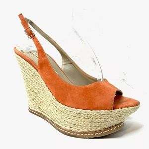 Pura Lopez Espadrille Wedge Heel Suede